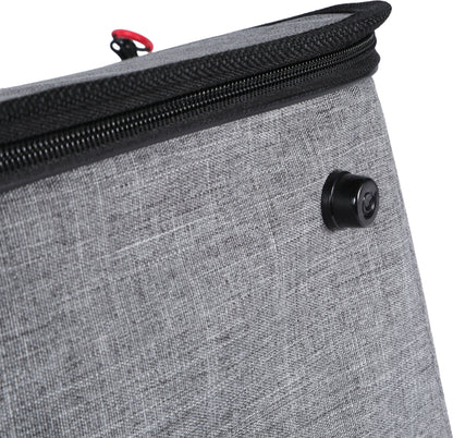 Zolux NOMAD Borsa da Trasporto per Cani e Gatti – Grigia