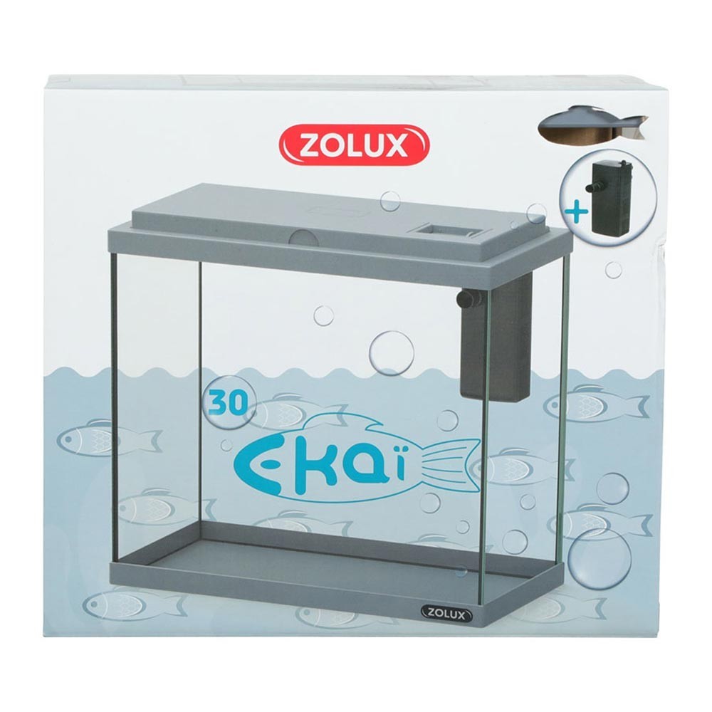 Zolux Acquario Ekai 30 – 13L con Filtro Interno | 30x18x24 cm