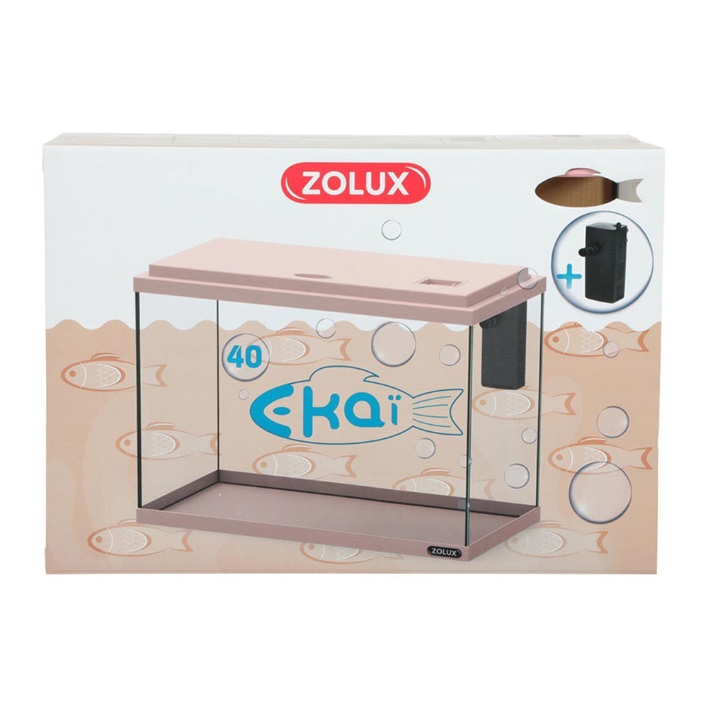 Zolux Acquario Ekai 40 – 24L con Filtro Interno | 40x20x28 cm