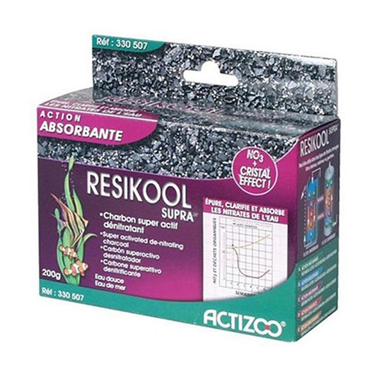 ZOLUX Resikool Resine e Carbone Attivo Elimina Nitrati Acquario 500ml
